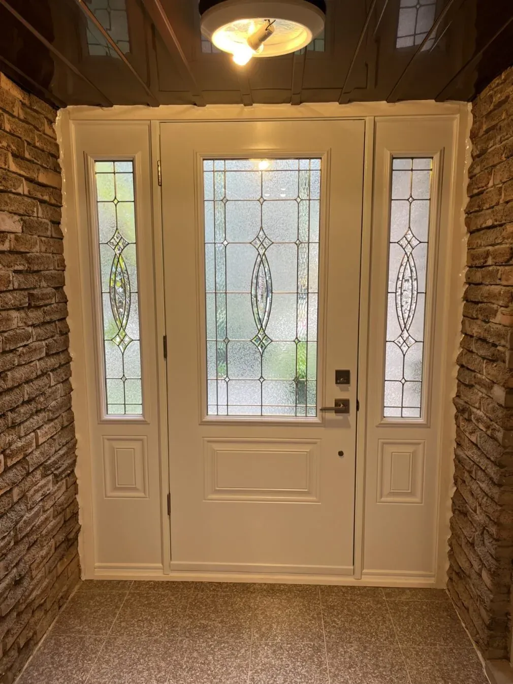 Residential front door repair in Burlington