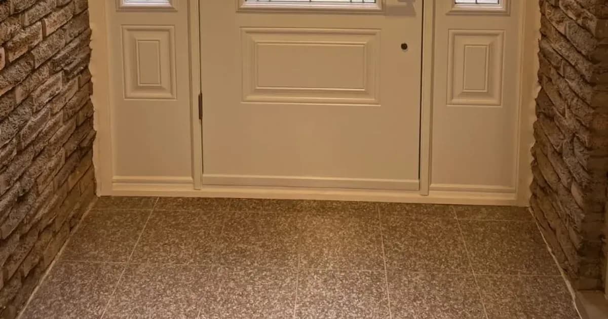 Front entry door security repair in Burlington, Ontario