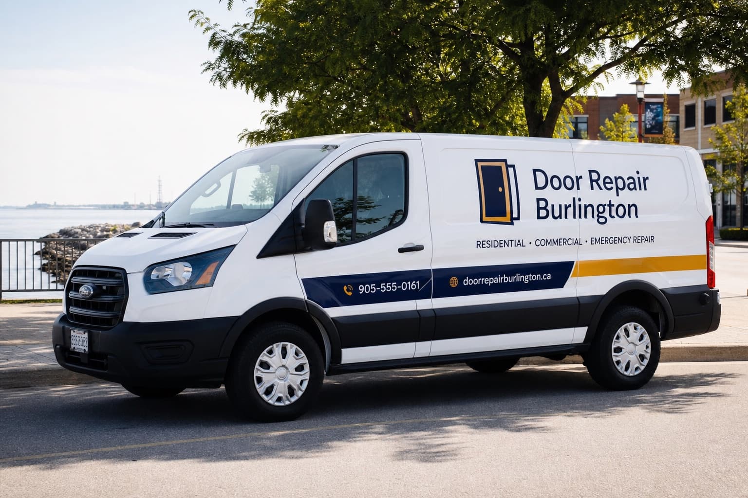 Mobile door repair service in Burlington